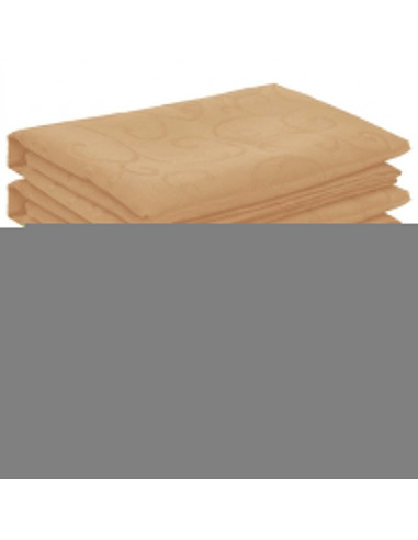 Tovaglia da Tavolo 5 pz Rotondo Beige Ø 180 cm