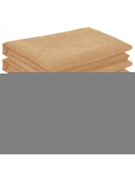 Tovaglia da Tavolo 5 pz Rotondo Beige Ø 180 cm