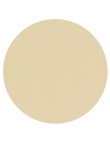 Tovaglia da Tavolo 5 pz Rotondo Bianco Crema Ø 140 cm