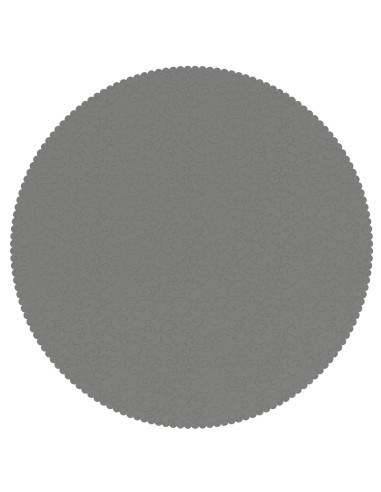 Tovaglia da Tavolo 5 pz Rotondo Grigio Chiaro Ø 140 cm