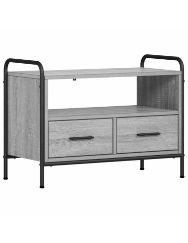 Mobile TV 67,5 x 33 x 50 cm Sonoma grigio Legno ingegnerizzato