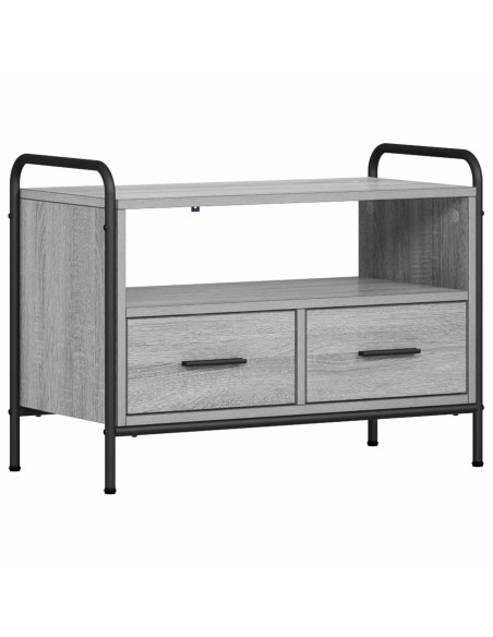 Mobile TV 67,5 x 33 x 50 cm Sonoma grigio Legno ingegnerizzato