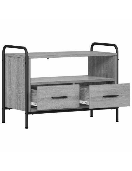 Mobile TV 67,5 x 33 x 50 cm Sonoma grigio Legno ingegnerizzato