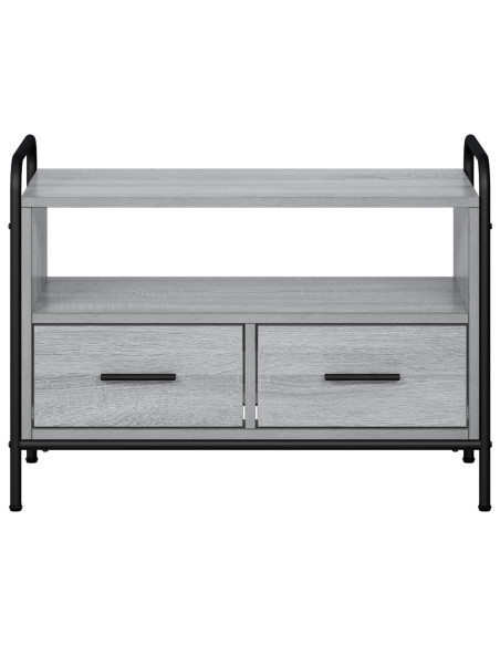 Mobile TV 67,5 x 33 x 50 cm Sonoma grigio Legno ingegnerizzato