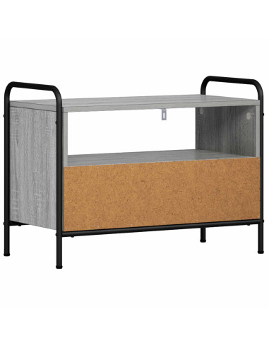 Mobile TV 67,5 x 33 x 50 cm Sonoma grigio Legno ingegnerizzato