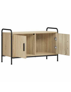 Mobile TV 79,5 x 33 x 50 cm Rovere Sonoma Legno ingegnerizzato 2