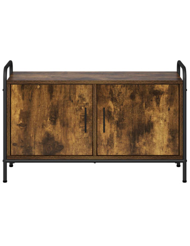 Mobile TV 79,5 x 33 x 50 cm Rovere Fumo Legno ingegnerizzato