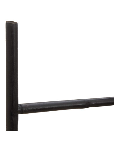 Scala per Coperte Nero 40 x 150 cm Bambù