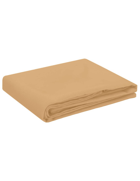 Tovaglia da Tavolo Rotondo Beige Ø 140 cm Poliestere