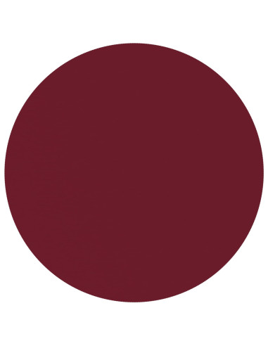 Tovaglia da Tavolo Rotondo Rosso Vino Ø 140 cm Poliestere