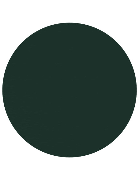 Tovaglia da Tavolo Rotondo Verde Scuro Ø 160 cm Poliestere