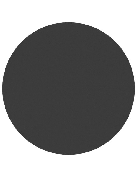 Tovaglia da Tavolo Rotondo Grigio Scuro Ø 160 cm
