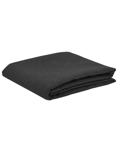 Tovaglia da Tavolo Rotondo Grigio Scuro Ø 180 cm