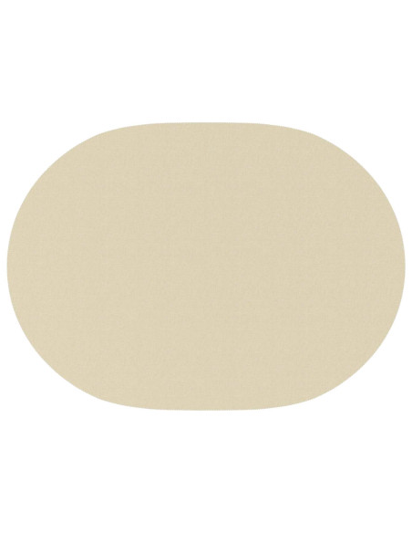 Tovaglia da Tavolo Ovale Bianco Crema 130 x 180 cm