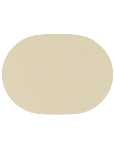 Tovaglia da Tavolo Ovale Bianco Crema 160 x 220 cm
