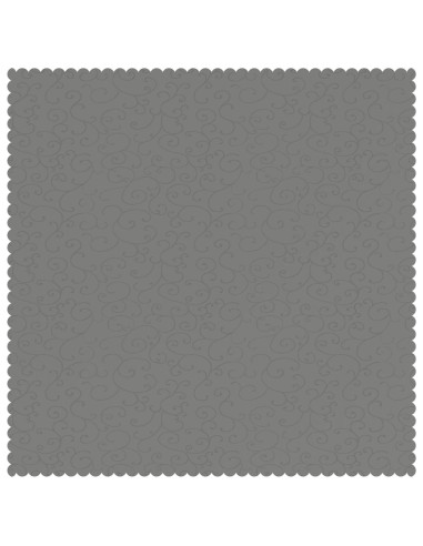 Tovaglia da Tavolo Quadrato Grigio Chiaro 110 x 110 cm