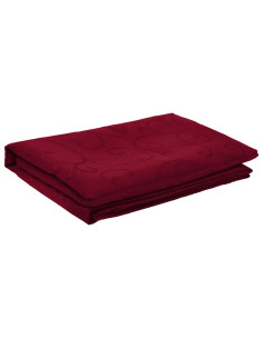 Tovaglia da Tavolo Rettangolare Rosso Vino 110 x 180 cm 2