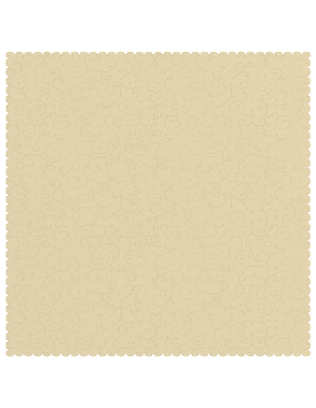 Tovaglia da Tavolo Rettangolare Bianco Crema 140 x 140 cm