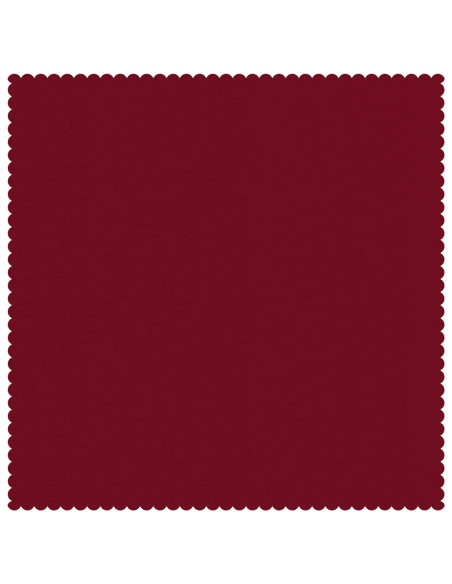 Tovaglia da Tavolo Rettangolare Rosso Vino 140 x 140 cm
