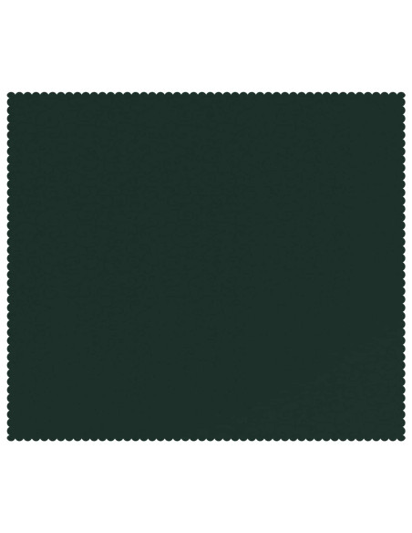 Tovaglia da Tavolo Rettangolare Verde Scuro 140 x 160 cm