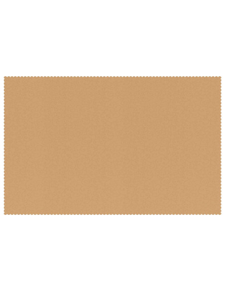 Tovaglia da Tavolo Rettangolare Beige 140 x 220 cm
