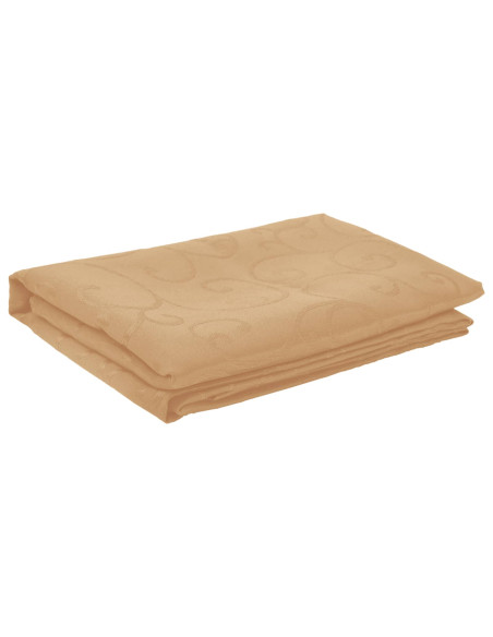 Tovaglia da Tavolo Rettangolare Beige 140 x 260 cm
