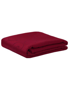 Tovaglia da Tavolo Rotondo Rosso Vino Ø 140 cm 2