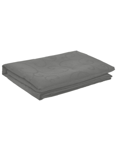 Tovaglia da Tavolo Rotondo Grigio Chiaro Ø 180 cm
