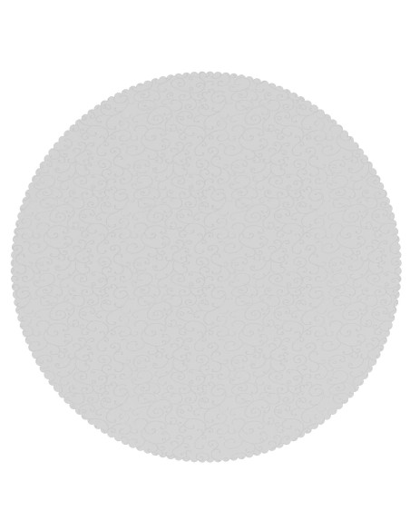 Tovaglia da Tavolo Rotondo Bianco Ø 180 cm
