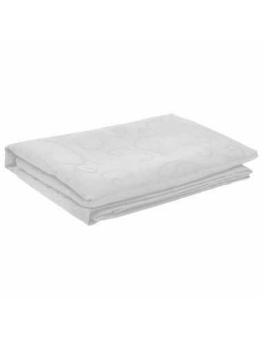 Tovaglia da Tavolo Ovale Bianco 160 x 220 cm