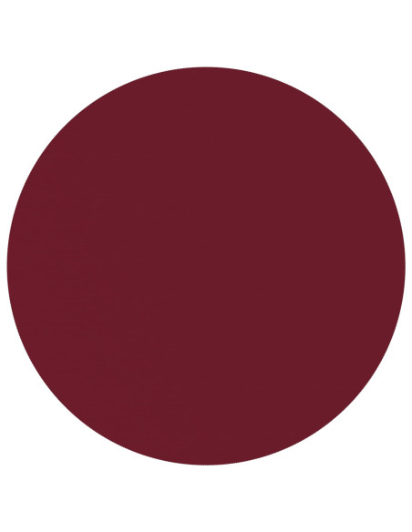 Tovaglia da Tavolo 5 pz Rotondo Rosso Vino Ø 180 cm Poliestere