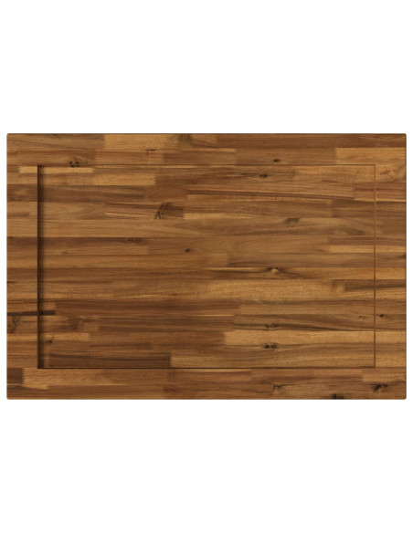 Piano del Tavolo Rettangolare 90 x 50 x 3,5 cm Rettangolare