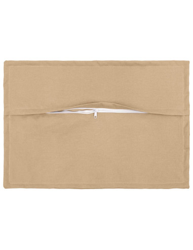 Cuscino con cuscino HOUTEN 2 pz Crema Lino