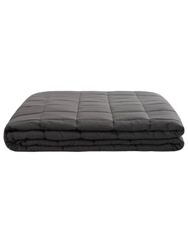 Coperta Ponderata Antracite 138 x 200 cm 10 kg 100% Cotone 205T