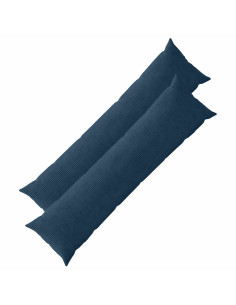 Federa 2 pcs HEERLEN Blu navy 40 x 145 cm corduroy