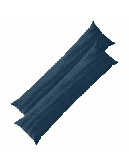 Federa 2 pcs HEERLEN Blu navy 40 x 145 cm corduroy