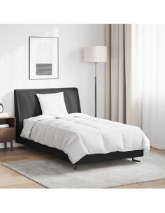 Duvet Estivo con cuscino 2 pcs Bianco Piuma d'anatra