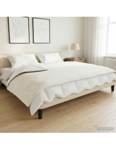 Coperta Ponderata Bianco 135 x 200 cm 6 kg 100% Cotone 205T