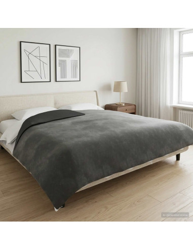 Coperta Ponderata Antracite 200 x 200 cm 13 kg 100% Cotone 205T