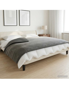 Coperta Ponderata Antracite 150 x 200 cm 7 kg 100% Cotone 205T