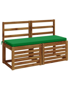 Cuscino per panchina SOEST 100% Poliestere Verde 2