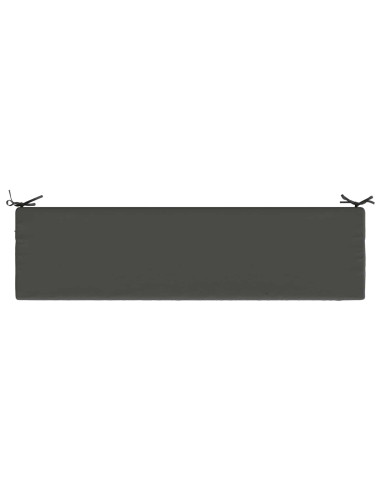 Cuscino per panchina SOEST 100% Poliestere Antracite