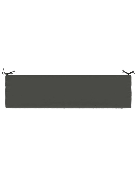 Cuscino per panchina SOEST 100% Poliestere Antracite