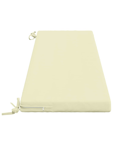 Cuscino per panchina SOEST 100% Poliestere Crema