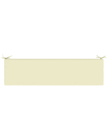 Cuscino per panchina SOEST 100% Poliestere Crema