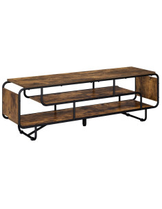 Supporto TV 140 x 36 x 45 cm Rovere Fumo Legno ingegnerizzato