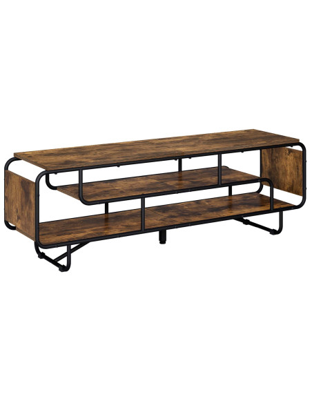 Supporto TV 140 x 36 x 45 cm Rovere Fumo Legno ingegnerizzato