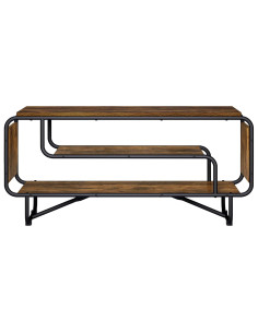 Supporto TV 98 x 36 x 45 cm Rovere Fumo Legno ingegnerizzato 2