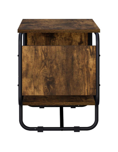 Supporto TV 98 x 36 x 45 cm Rovere Fumo Legno ingegnerizzato