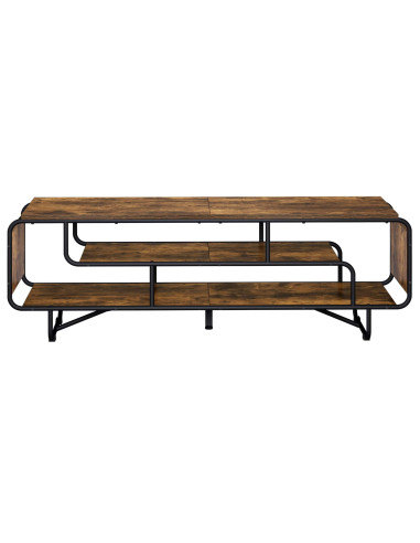 Supporto TV 140 x 36 x 45 cm Rovere Fumo Legno ingegnerizzato